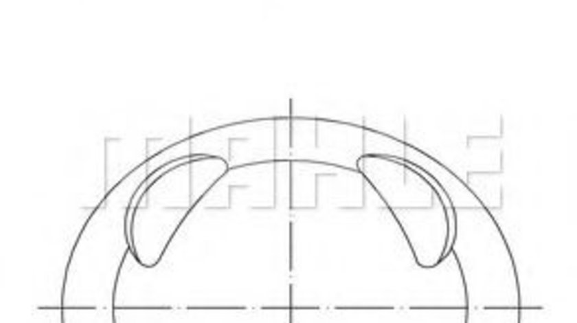 Piston CITROEN DS3 Cabriolet (2013 - 2015) MAHLE ORIGINAL 081 PI 00104 002 piesa NOUA