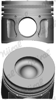 Piston cu segmenti NOU Fiat Ducato 2.2 D dupa an fab. 2006