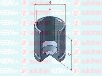 Piston, etrier frana AUDI A8 (4E) (2002 - 2010) AUTOFREN SEINSA D025543 piesa NOUA