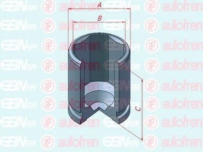 Piston, etrier frana AUDI Q5 (8R) (2008 - 2016) AUTOFREN SEINSA D025543 piesa NOUA