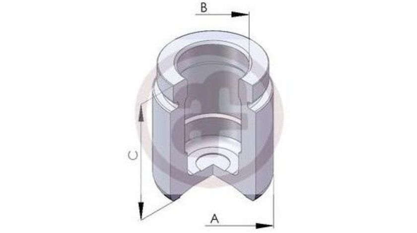 Piston, etrier frana BMW 3 cupe (E46) 1999-2006 #2 150582C