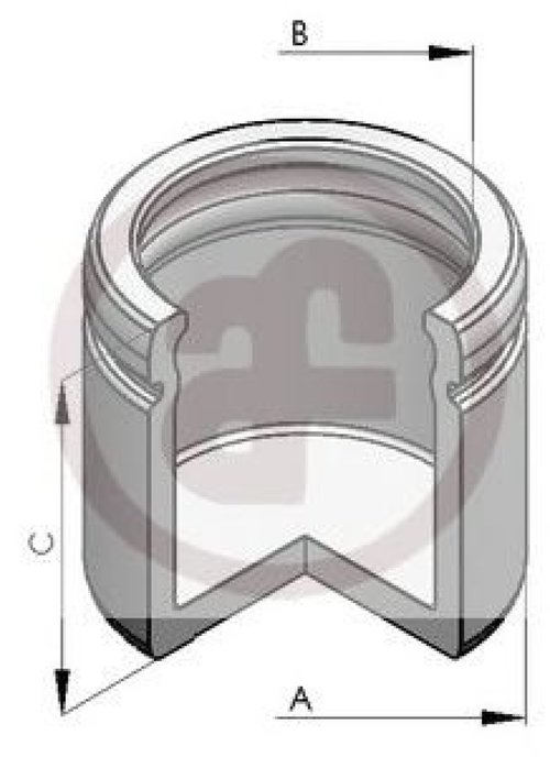 Piston, etrier frana BMW X5 (E70) (2007 - 2013) AUTOFREN SEINSA D025188 piesa NOUA