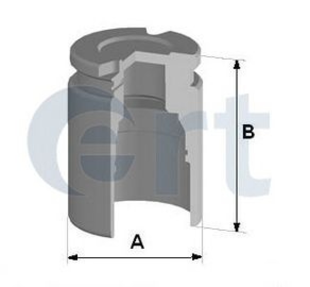 Piston, etrier frana CITROEN C4 CACTUS (2014 - 2016) ERT 150220-C piesa NOUA