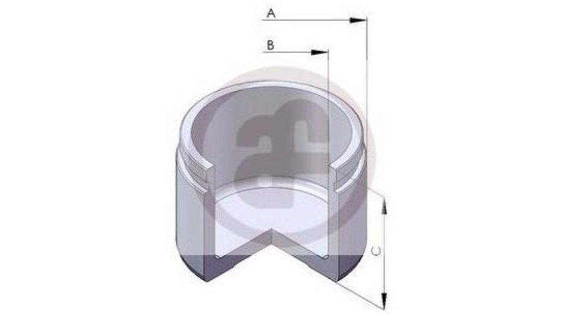 Piston, etrier frana Citroen RELAY caroserie (244) 2002-2016 #2 150694C