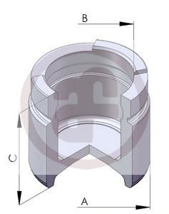 Piston, etrier frana DAEWOO NUBIRA Break (KLAJ) (1997 - 2016) AUTOFREN SEINSA D02571 piesa NOUA
