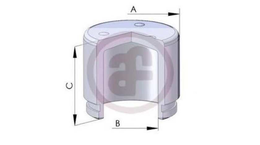 Piston, etrier frana Daewoo NUBIRA Break (KLAJ) 1997-2016 #2 150273C