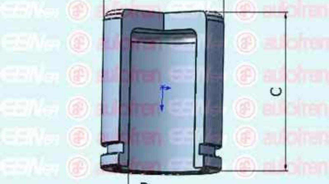 Piston, etrier frana DAEWOO NUBIRA limuzina (KLAN) AUTOFREN SEINSA D025434