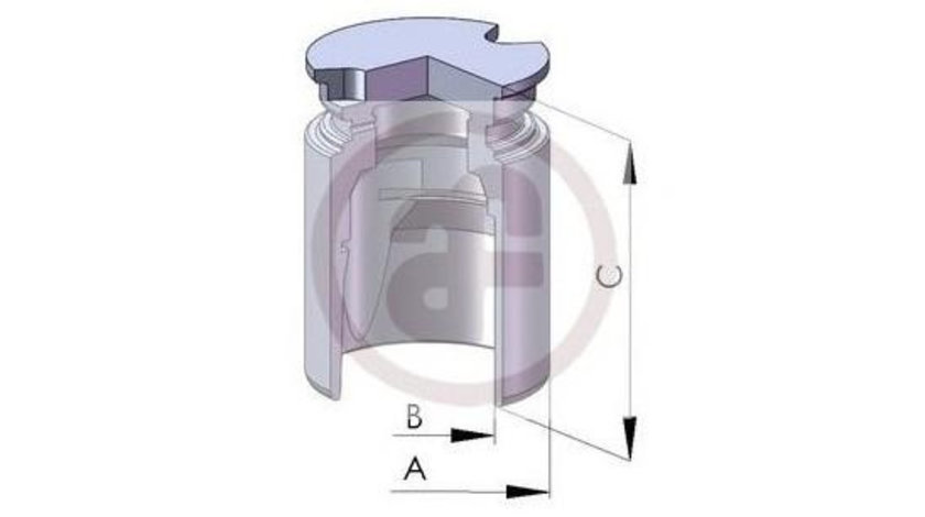 Piston, etrier frana Fiat STILO (192) 2001-2010 #2 150680C