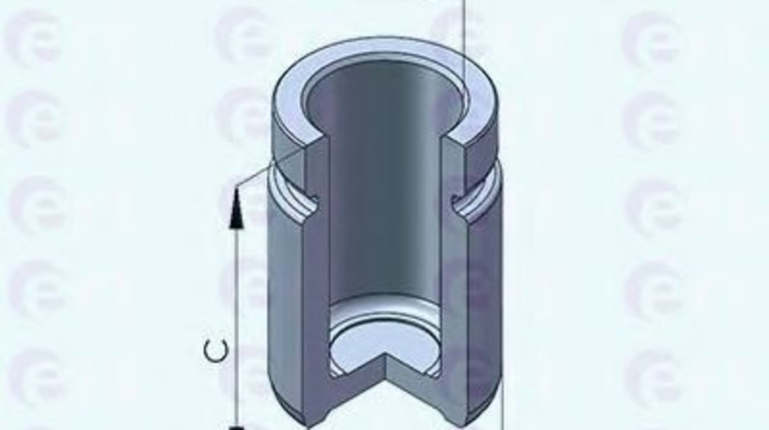 Piston, etrier frana HONDA ACCORD VII Tourer (CM) (2003 - 2008) ERT 150872-C piesa NOUA