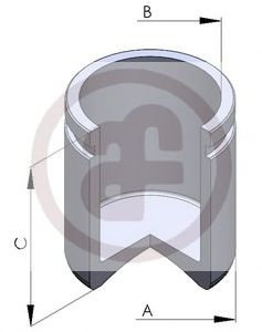 Piston, etrier frana HONDA CR-V III (RE) (2006 - 2012) AUTOFREN SEINSA D025235 piesa NOUA