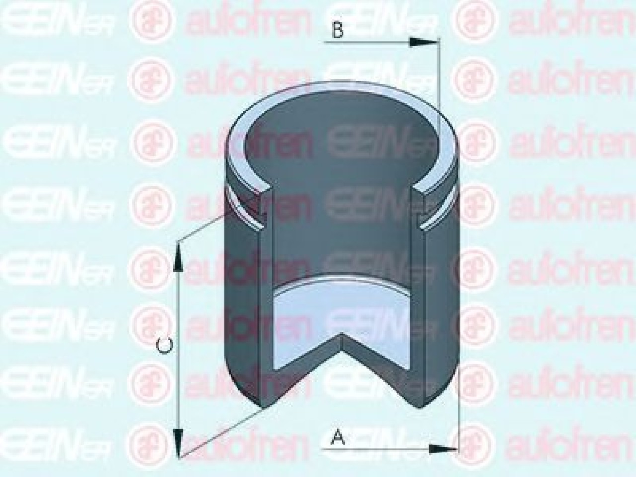Piston, etrier frana INFINITI EX (2007 - 2016) AUTOFREN SEINSA D025460 piesa NOUA