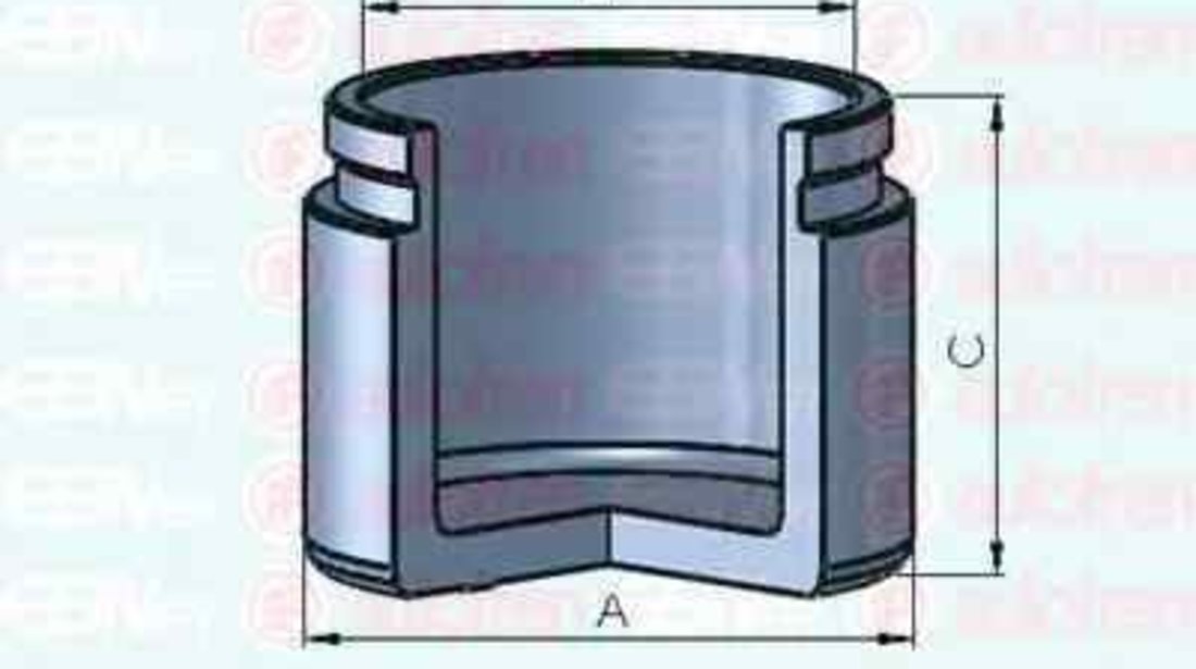 Piston, etrier frana ISUZU D-MAX (8DH) AUTOFREN SEINSA D025239