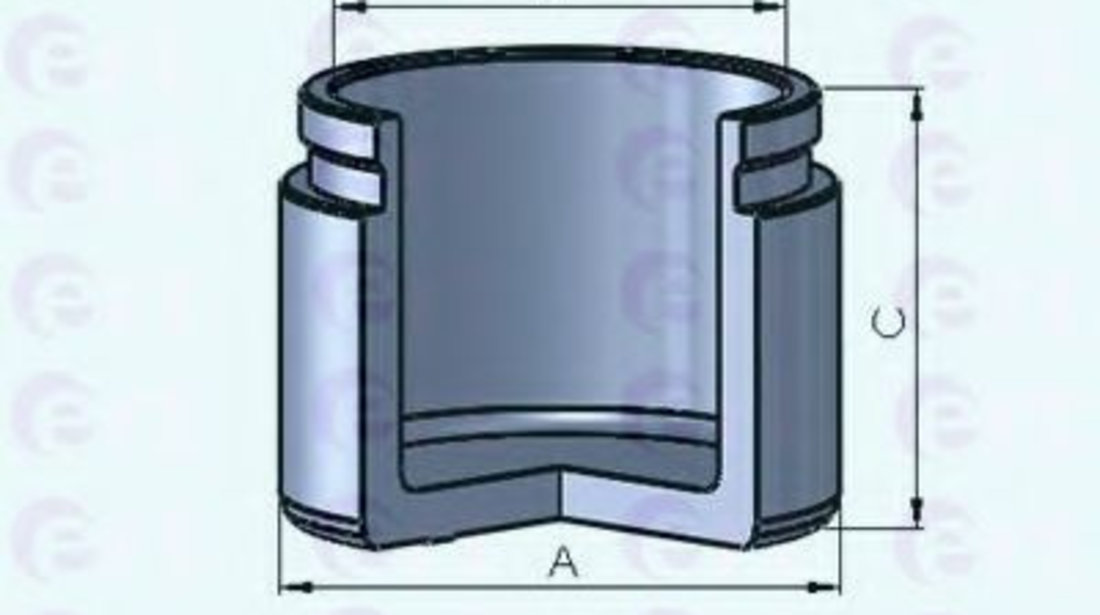 Piston, etrier frana ISUZU TROOPER (UB) (1991 - 2000) ERT 150789-C piesa NOUA