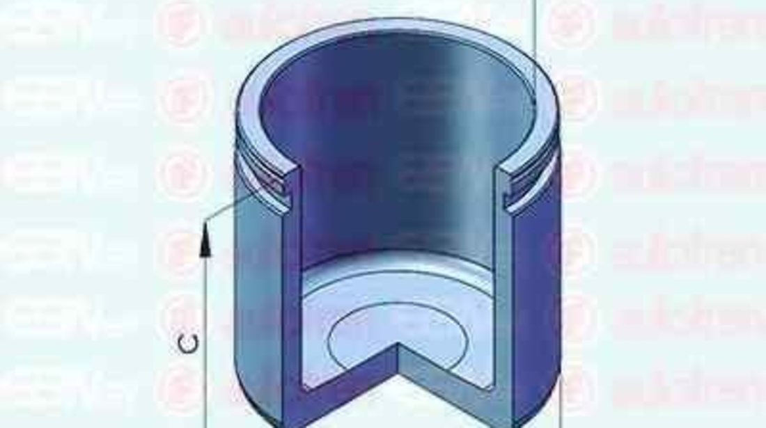 Piston, etrier frana IVECO DAILY II platou / sasiu AUTOFREN SEINSA D025309