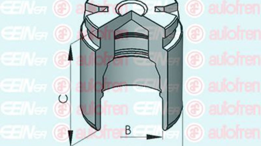 Piston, etrier frana KIA RIO III (UB) (2011 - 2016) AUTOFREN SEINSA D025530 piesa NOUA