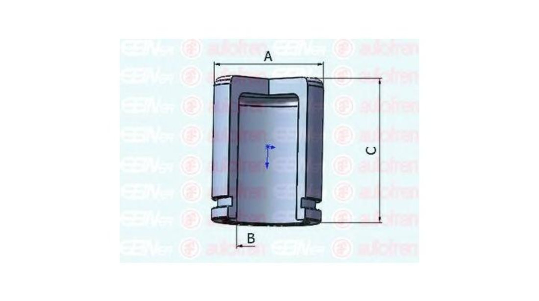 Piston, etrier frana Mazda 6 Station Wagon (GY) 2002-2007 #2 150862C