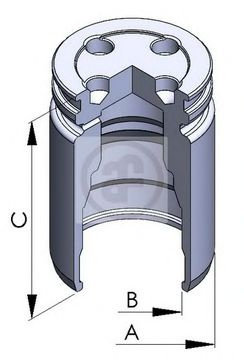 Piston, etrier frana MINI MINI Cabriolet (R52) (2004 - 2007) AUTOFREN SEINSA D025241 piesa NOUA