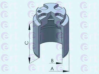 Piston, etrier frana MINI MINI (R56) (2006 - 2013) ERT 150984-C piesa NOUA