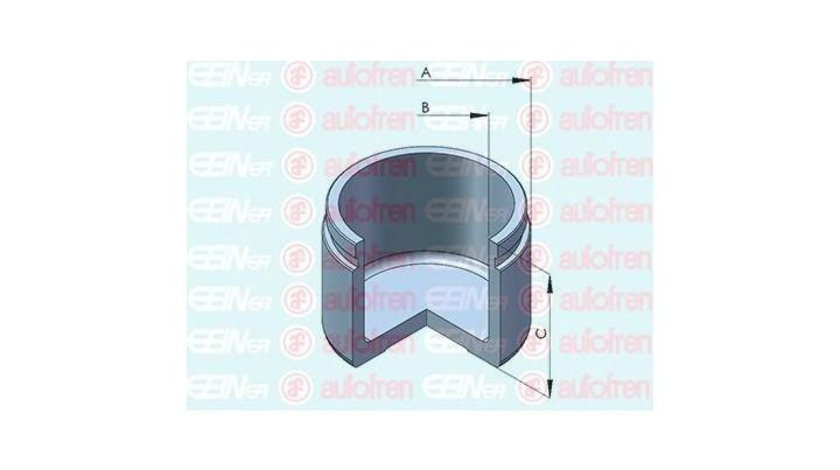 Piston, etrier frana Mitsubishi LANCER limuzina (CY/Z_A) 2007-2016 #2 151162C