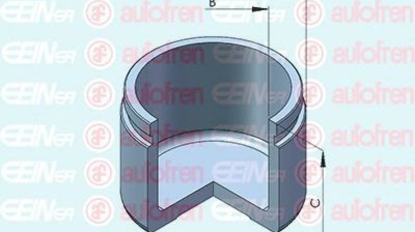 Piston, etrier frana MITSUBISHI PAJERO PININ (H6_W, H7_W) (1999 - 2007) AUTOFREN SEINSA D025395 piesa NOUA