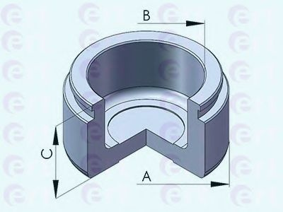 Piston, etrier frana NISSAN JUKE (F15) (2010 - 2016) ERT 151266-C piesa NOUA