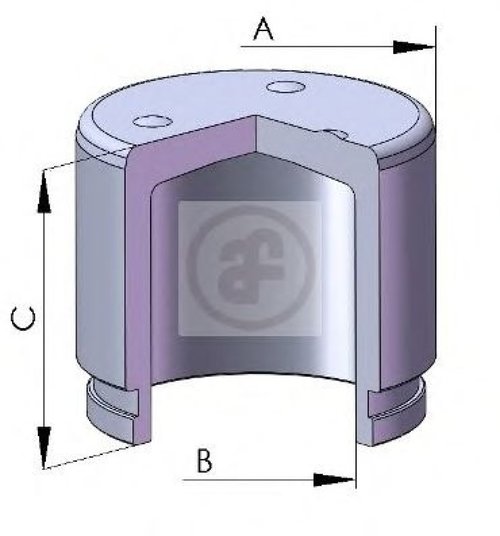 Piston, etrier frana NISSAN X-TRAIL (T31) (2007 - 2013) AUTOFREN SEINSA D025240 piesa NOUA