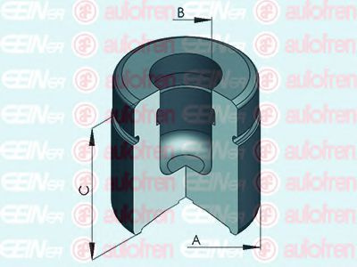 Piston, etrier frana OPEL ASTRA G Hatchback (F48, F08) (1998 - 2009) AUTOFREN SEINSA D025224 piesa NOUA