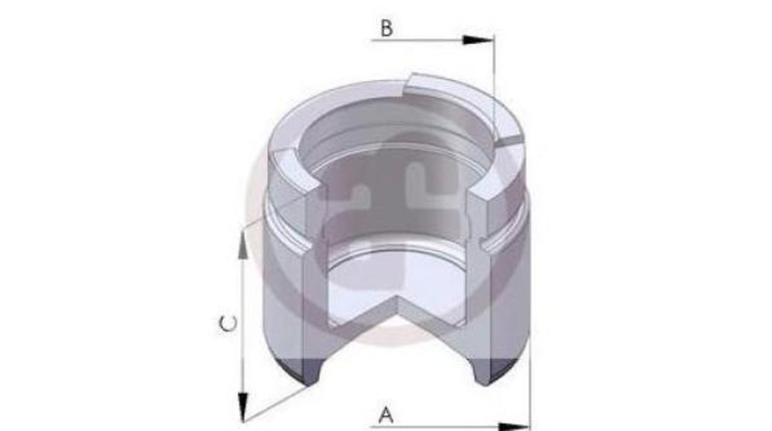 Piston, etrier frana Opel KADETT E caroserie (37_, 47_) 1984-1993 #2 150291C