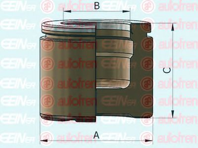 Piston, etrier frana OPEL MOKKA (2012 - 2016) AUTOFREN SEINSA D025364 piesa NOUA