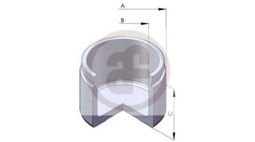 Piston, etrier frana Opel MONTEREY A (UBS_) 1991-1998 #2 150295C