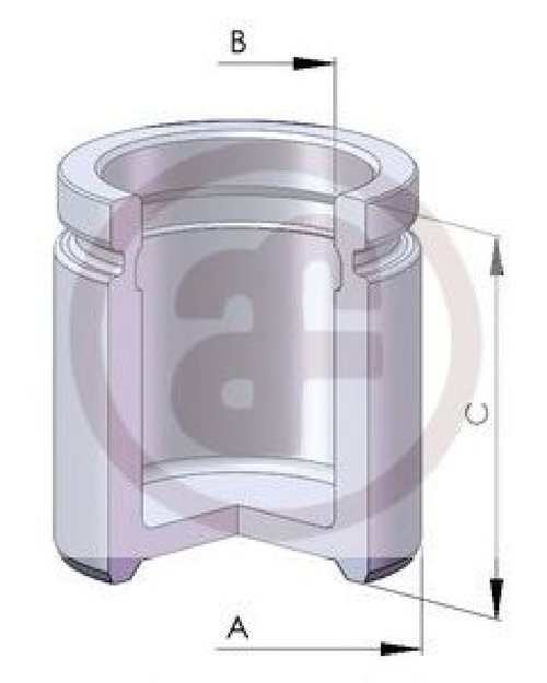 Piston, etrier frana OPEL ZAFIRA TOURER C (P12) (2011 - 2016) AUTOFREN SEINSA D02559 piesa NOUA