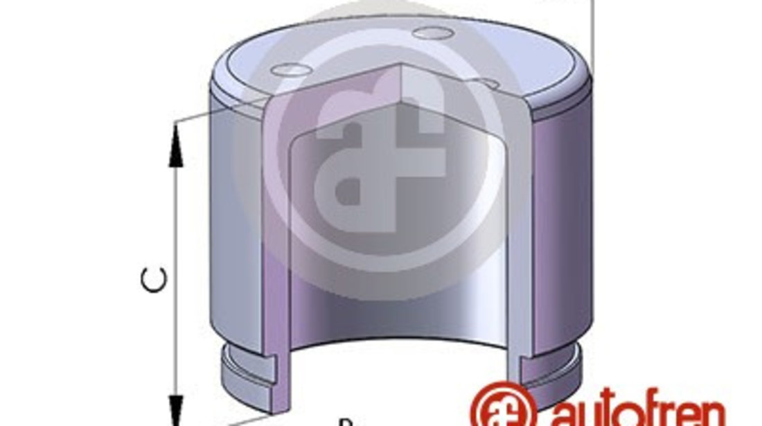 Piston, etrier frana punte fata (D025108 AUT) MERCEDES-BENZ,VW