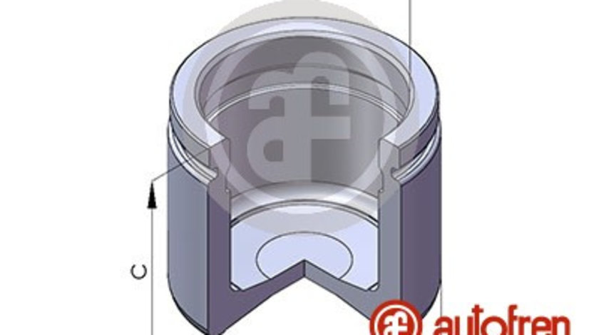 Piston, etrier frana punte fata (D025112 AUT) ALFA ROMEO,BMW,MG,PEUGEOT,ROVER,SAAB,VOLVO