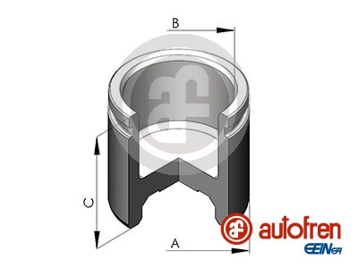Piston, etrier frana punte fata (D025133 AUT) SEAT,VW