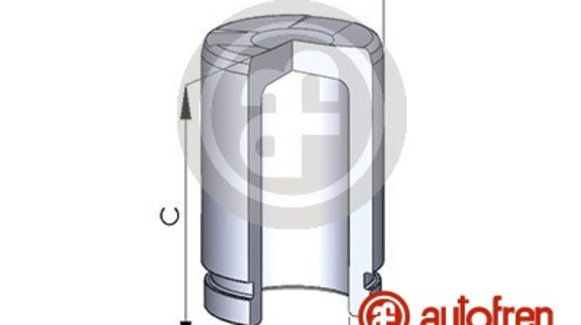 Piston, etrier frana punte fata (D025254 AUT) IVECO,MERCEDES-BENZ,TOYOTA,VW