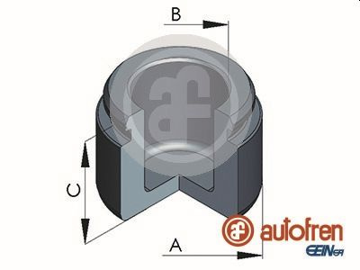 Piston, etrier frana punte fata (D025255 AUT) MERCEDES-BENZ