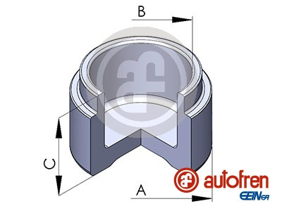 Piston, etrier frana punte fata (D025260 AUTOFREN) VOLVO