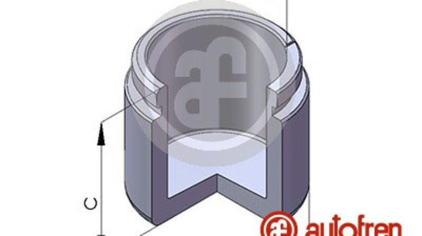 Piston, etrier frana punte fata (D02531 AUT) OPEL,VAUXHALL