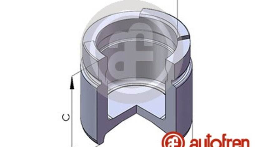 Piston, etrier frana punte fata (D025315 AUT) OPEL,SAAB,VAUXHALL