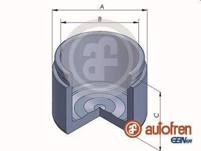 Piston, etrier frana punte fata (D025421 AUT) MAZDA