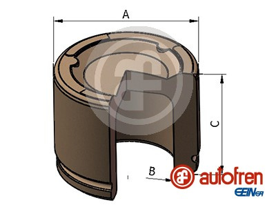 Piston, etrier frana punte fata (D025593 AUT) CHRYSLER
