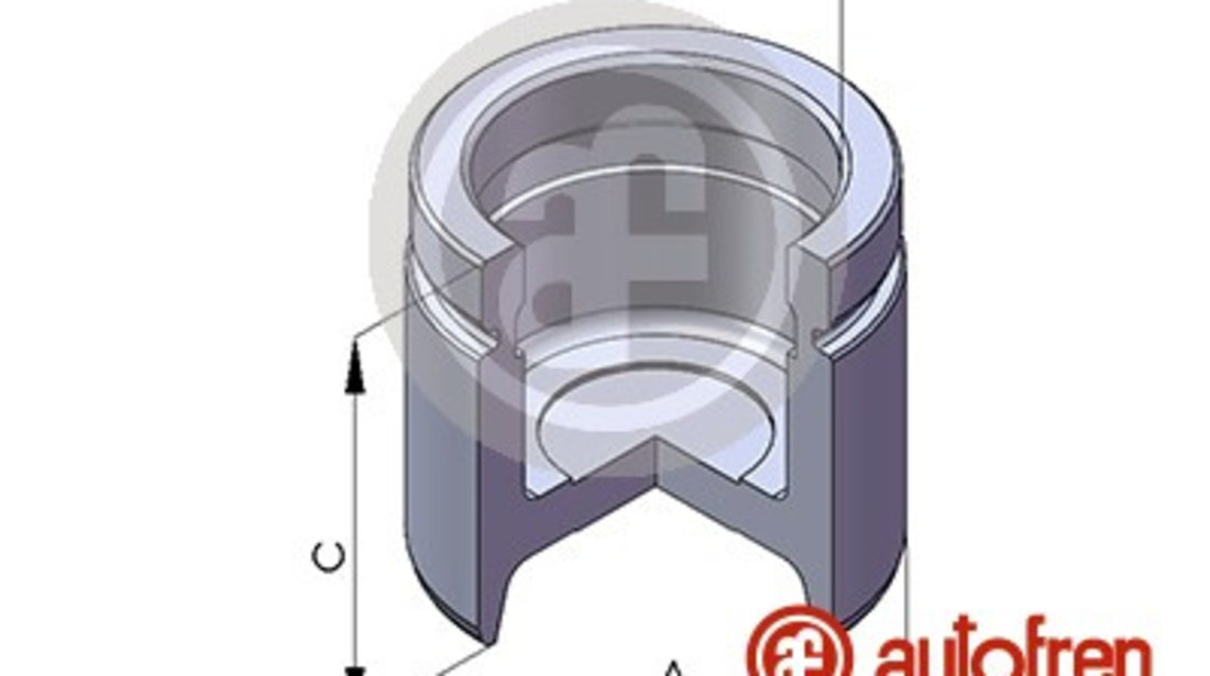 Piston, etrier frana punte fata (D02563 AUT) AUDI,FIAT,FORD,MAZDA,RENAULT TRUCKS,TALBOT