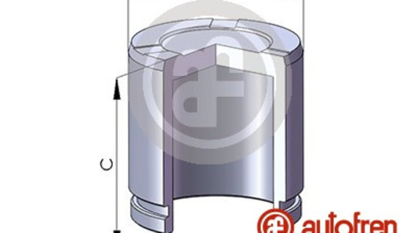 Piston, etrier frana punte fata (D025643 AUT) MERCEDES-BENZ