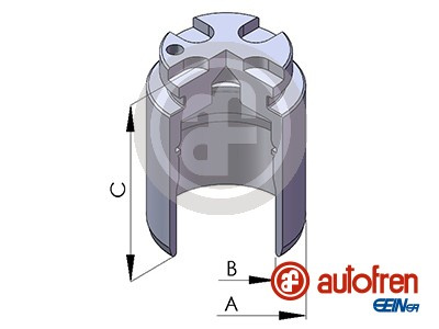 Piston, etrier frana puntea spate (D02548 AUT) FORD