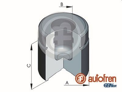 Piston, etrier frana puntea spate (D025497 AUT) ACURA,HONDA