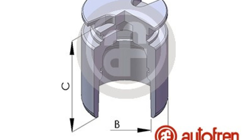 Piston, etrier frana puntea spate (D02554 AUT) ALFA ROMEO,AUDI,CHRYSLER,Citroen,FIAT,FORD,JAGUAR,LANCIA,MAZDA,PEUGEOT,SEAT,SKODA,VW