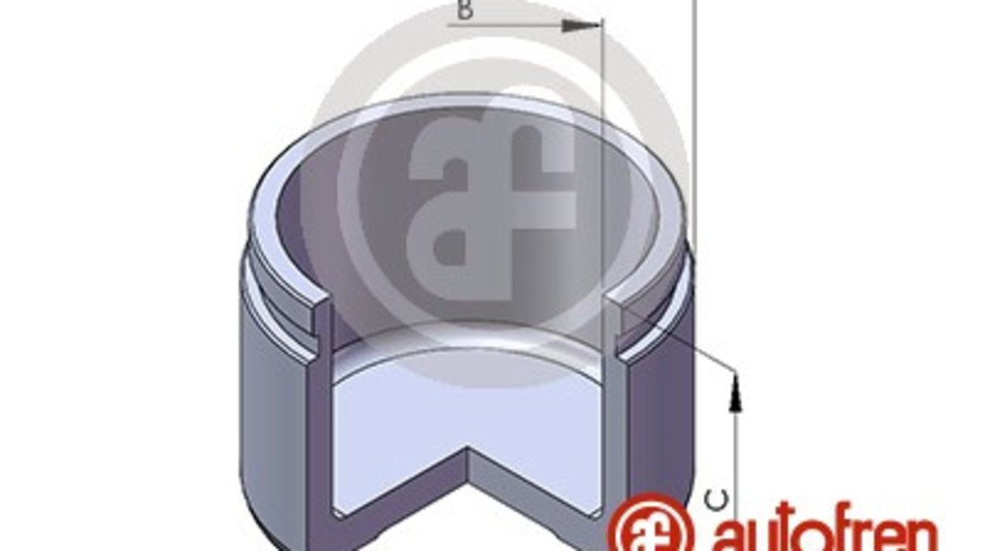 Piston, etrier frana puntea spate (D02575 AUT) HYUNDAI,ISUZU,LEXUS,MAN,MAZDA,MITSUBISHI,OPEL,TOYOTA,VAUXHALL