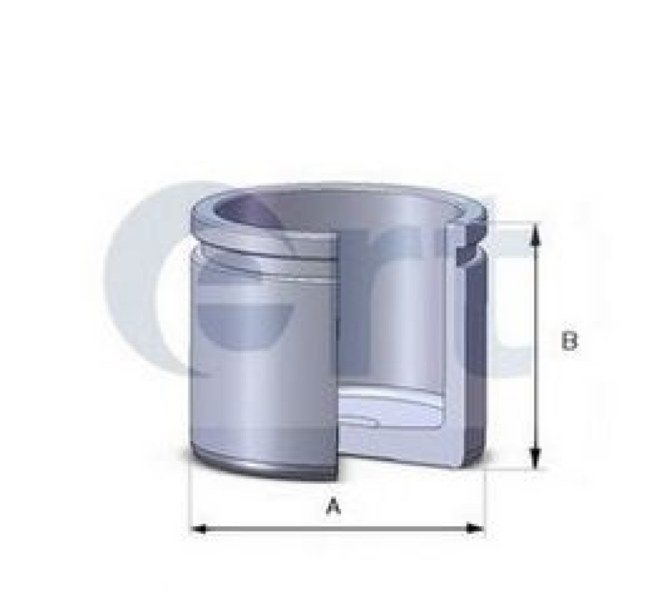 Piston, etrier frana RENAULT KANGOO Express (FW0/1) (2008 - 2016) ERT 150233-C piesa NOUA