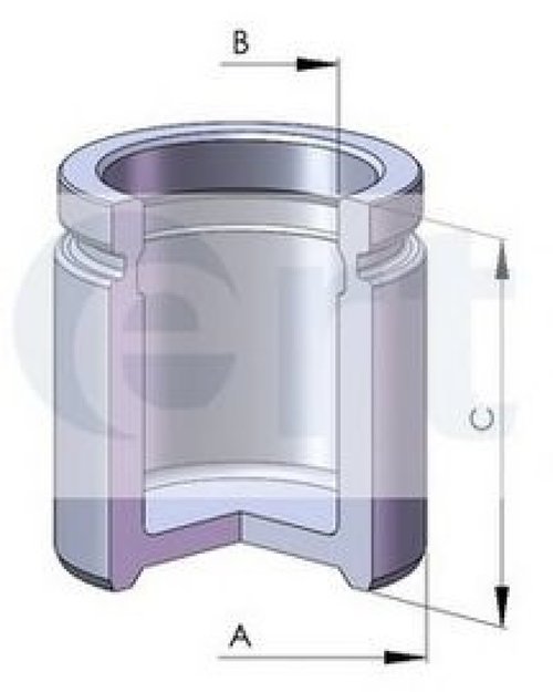 Piston, etrier frana SAAB 9-5 Combi (YS3E) (1998 - 2009) ERT 150279-C piesa NOUA