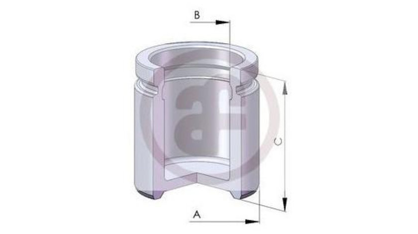 Piston, etrier frana Skoda FABIA limuzina (6Y3) 1999-2007 #2 150280C